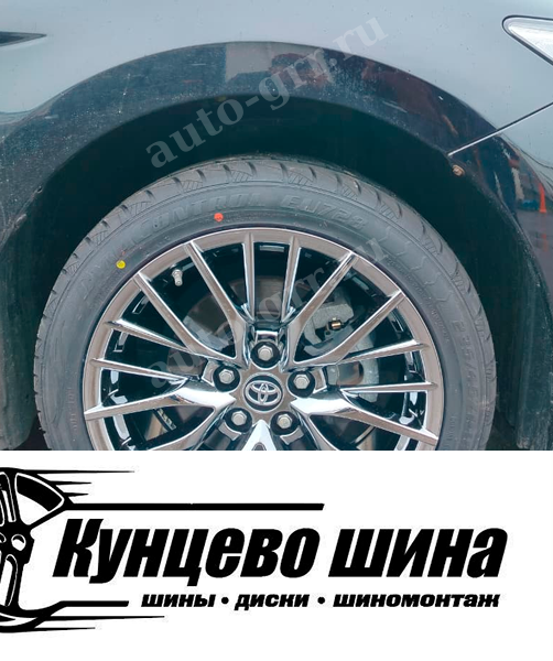 Anzoo Autoparts FBX047 (BVC) + AutoGreen Super Sport Chaser SSC5 + Toyota Camry. Колесные диски Anzoo Autoparts FBX047 