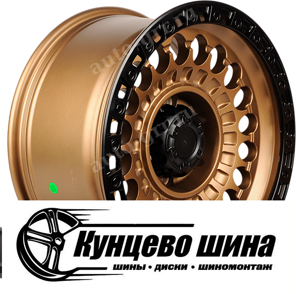 Bronze+Matt Black Lip. Колесные диски Anzoo Autoparts JT220 