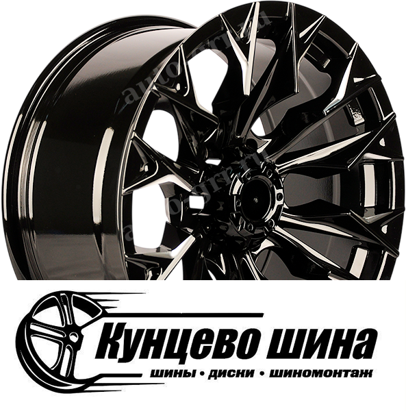 Black + Milling. Колесные диски Anzoo Autoparts JT227 