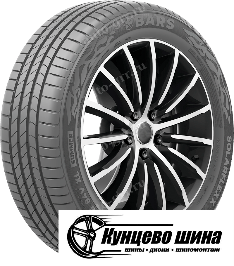 В полоборота. Легковые шины Bars SolarFlexx 185/60R14