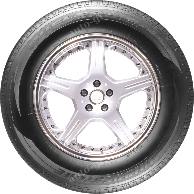 боковина симметричной шины. Легковые шины Bridgestone Dueler H/P Sport 255/50R18