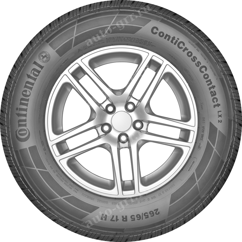 боковина. Легковые шины Continental CrossContact LX2 255/60R17