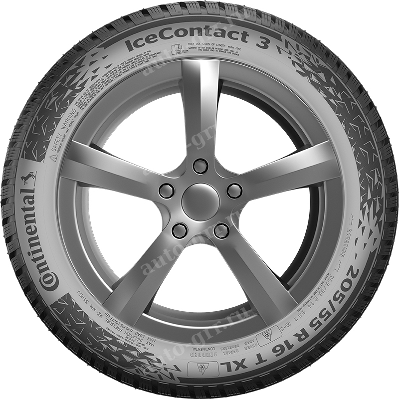 боковина. Легковые шины Continental IceContact 3 215/60R16