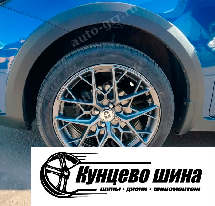 HMD 1295 + Kia Rio X-Line. Колесные диски HMD 1295 