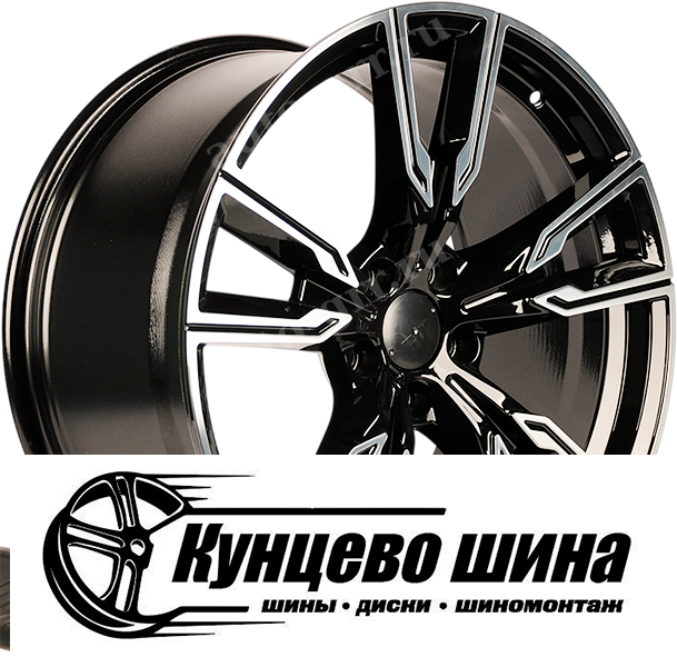 Black machine face. Колесные диски HMD 945 