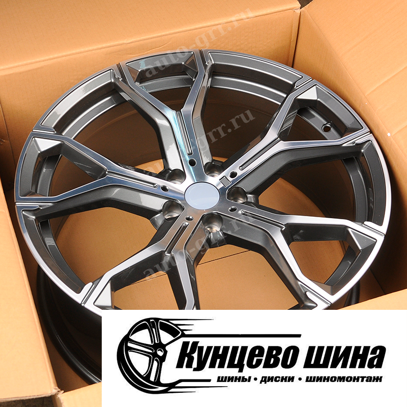 Цвет - GunMetal с полировкой лицевой стороны. Колесные диски HMD 959D 