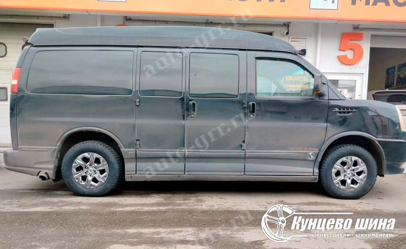 КиК Тейт (КС1050) + Ikon Tyres Character Snow 2 + Chevrolet Express. 