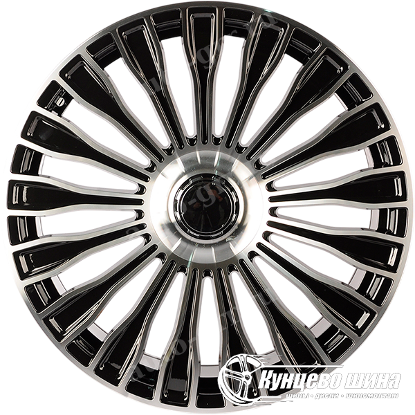 Black Machined Face. 