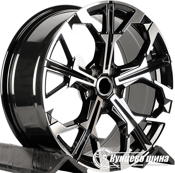 Black Machined Face. 