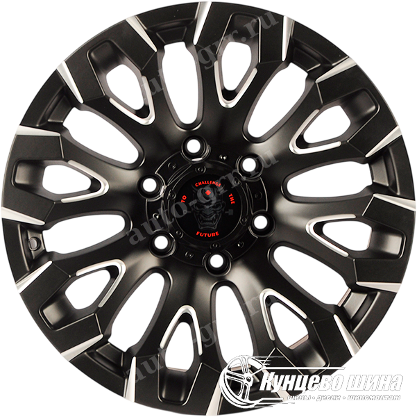 Matt Black+Milling spoke. 