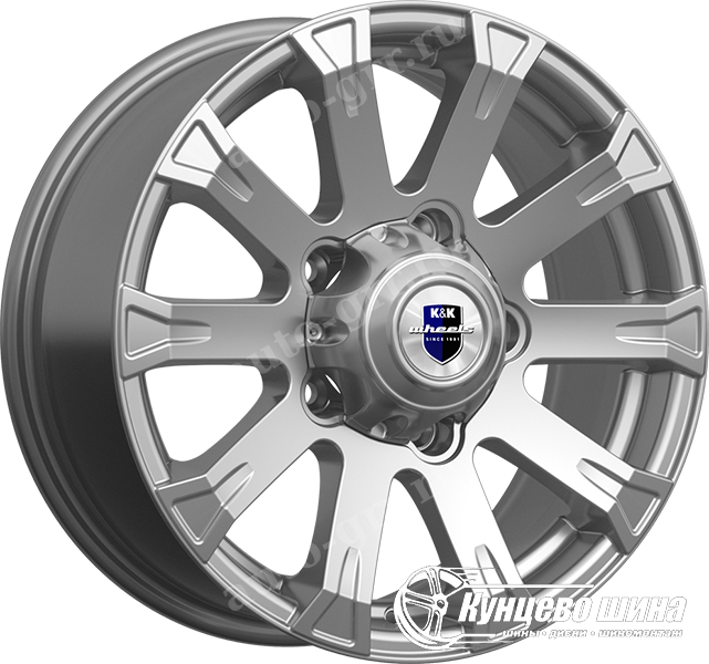 Колесные диски K&K (КиК) Байкал R16