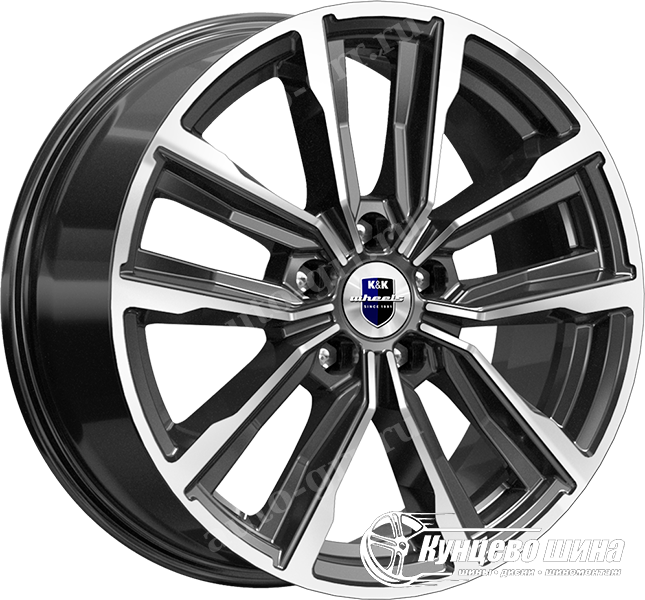 Колесные диски K&K (КиК) Лацио R17