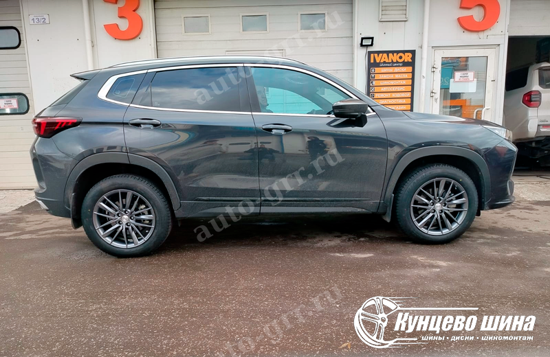 Khomen Wheels KHW1807 (Chery Tiggo 88 Pro) + Exeed LX. 