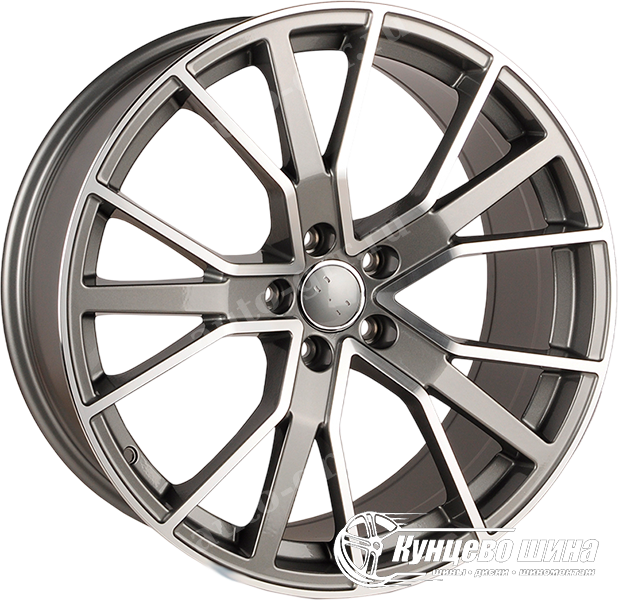 Satin Gunmetal Machined Face. 