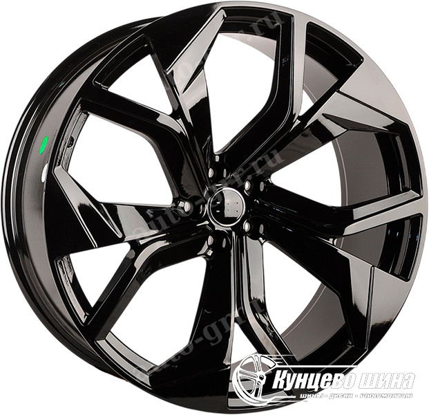 Gloss black. 