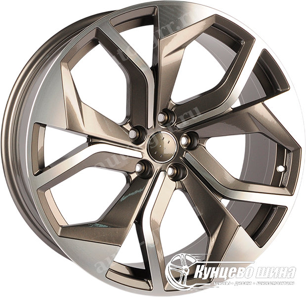 Satin Gunmetal Machined Face. 