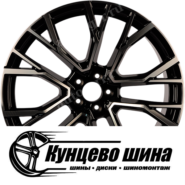 Glossy Black Machine Face. Колесные диски KoKo Kuture 5482 