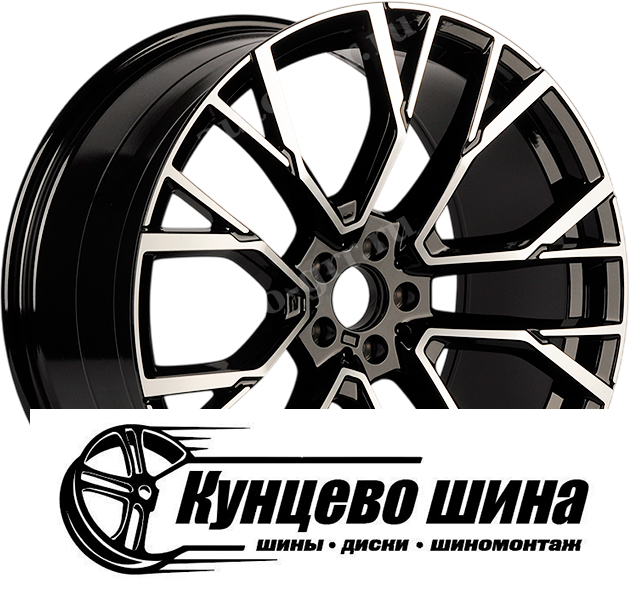 Glossy Black Machine Face. Колесные диски KoKo Kuture 5482 