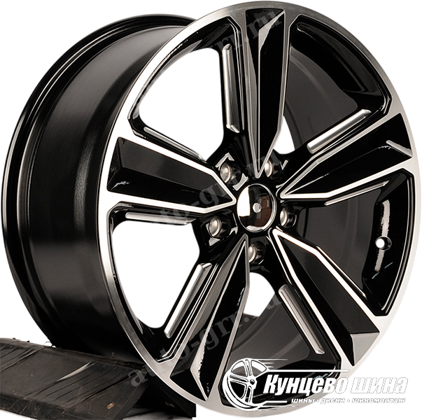 Gloss black machined face + Milling window. 