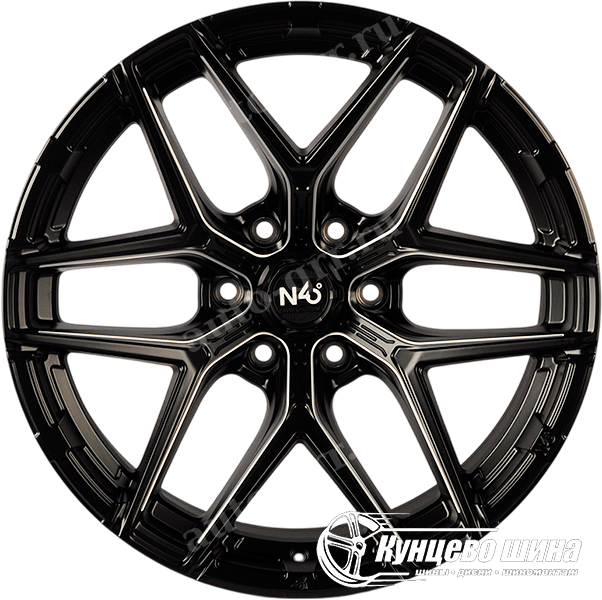 Matte Black with Milling. 