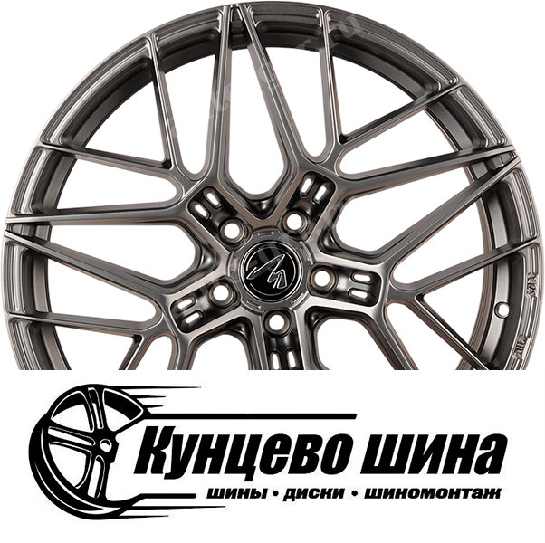 Matte Steel Gray with Milling. Колесные диски Makstton MST Fission 718 