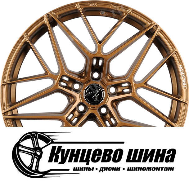 Matte Bronze with Milling. Колесные диски Makstton MST Fission 718 
