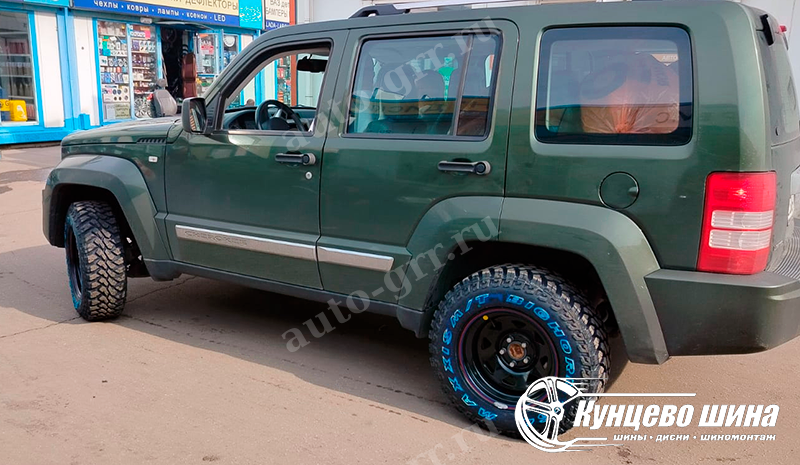 УАЗ №96B (Off Road) + Maxxis Bighorn MT-764 + Jeep Cherokee. 