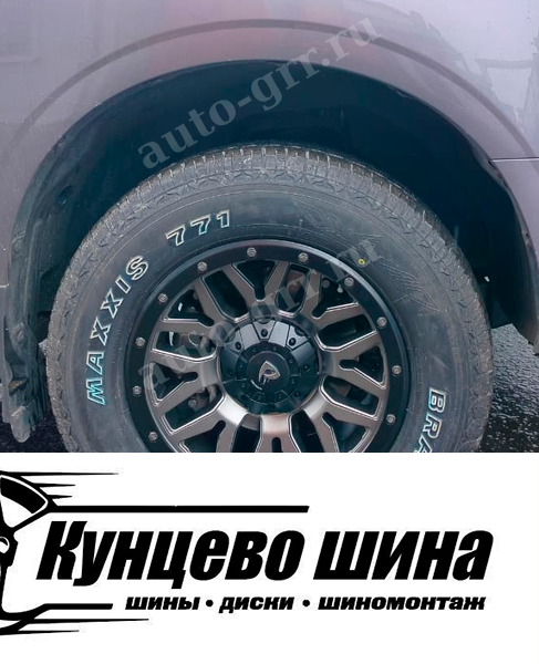 Powcan Y5369 (Matt Grey with Matt Black Lip) + Bravo AT-771 + Haval H5. Легковые шины Maxxis Bravo AT-771 285/60R18