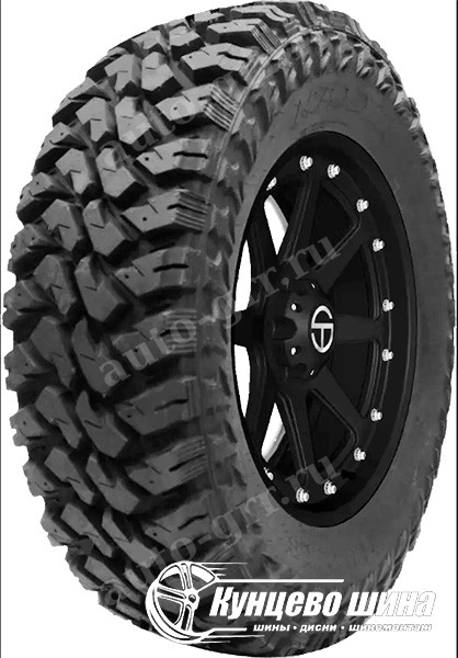 Покрышка на черном диске. 