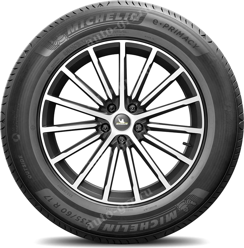 Вид сбоку. Легковые шины Michelin e.Primacy 205/60R16