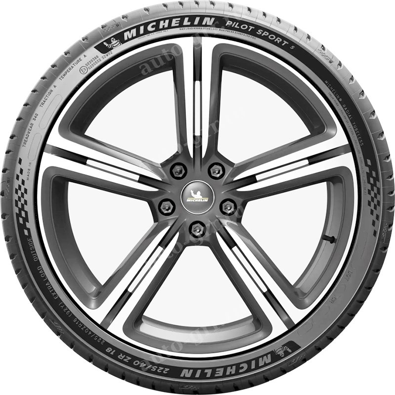 Вид сбоку. Легковые шины Michelin Pilot Sport 5 255/40R19