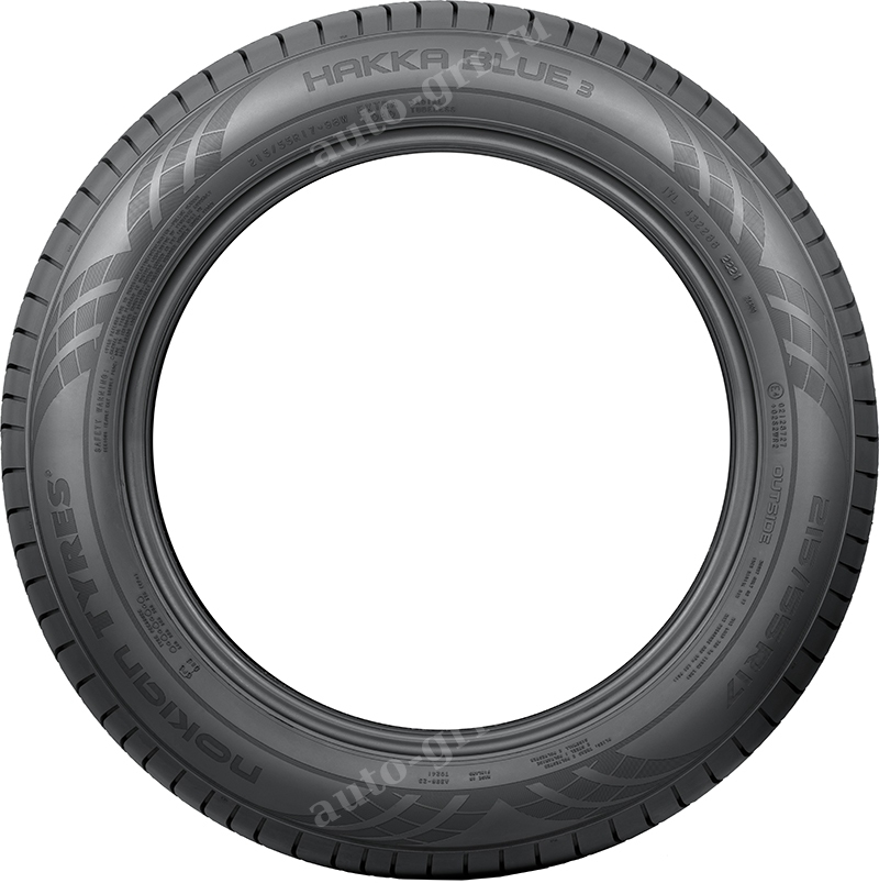 Боковина покрышки. Легковые шины Nokian Hakka Blue 3 205/50R17