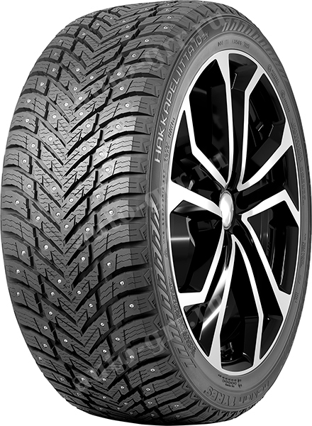 На колесном диске. Легковые шины Nokian Hakkapeliitta 10 EV 265/45R21