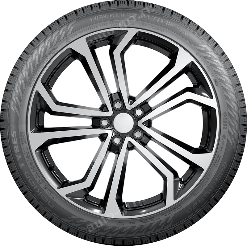 Покрышка собрана на диск. Легковые шины Nokian Hakkapeliitta R5 245/50R20