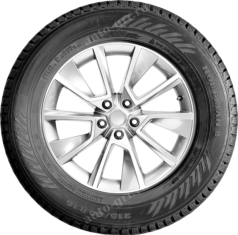 Покрышка на колесном диске. Легковые шины Nokian Nordman 8 245/70R16