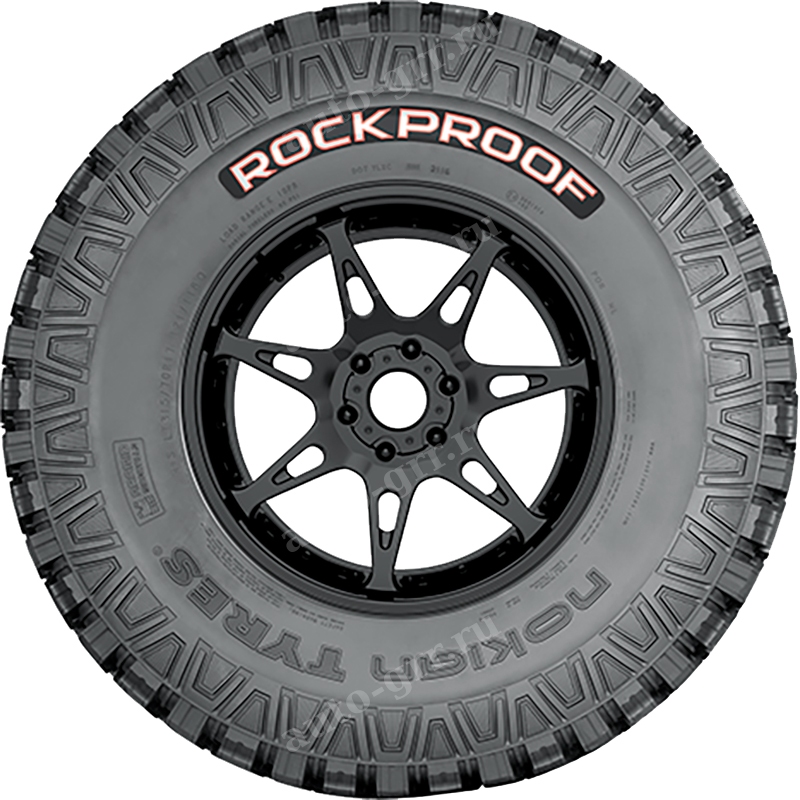 боковина. Легковые шины Nokian Rockproof 315/70R17