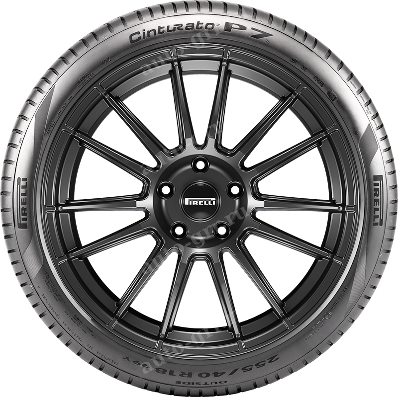 Вид сбоку. Легковые шины Pirelli Cinturato P7 (C2) 245/40R18