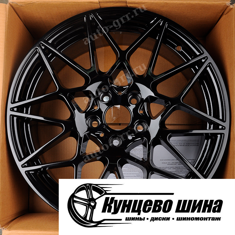 Цвет Gloss Black. Колесные диски Powcan BK5167 