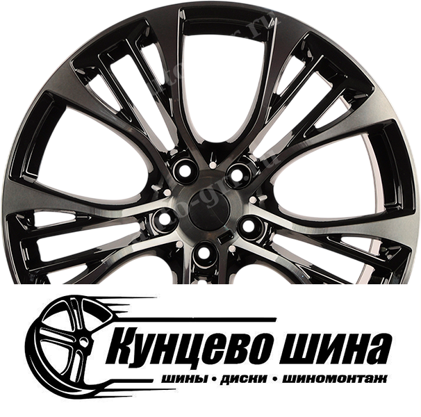 BKF black clear. Колесные диски Powcan BK5734 