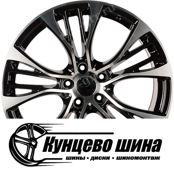 black polish. Колесные диски Powcan BK5734 