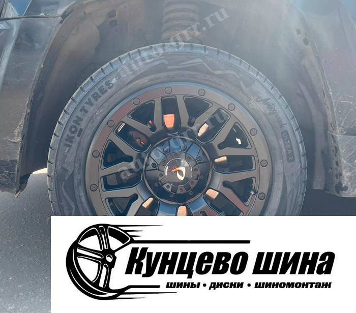 Powcan Y5369 + Ikon Autograph Ultra 2 + Jeep Liberty Patriot. Колесные диски Powcan Y5369 
