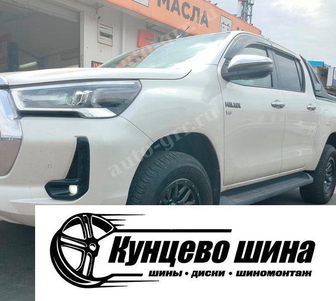 Powcan Y5369 + Toyota Hilux. Колесные диски Powcan Y5369 
