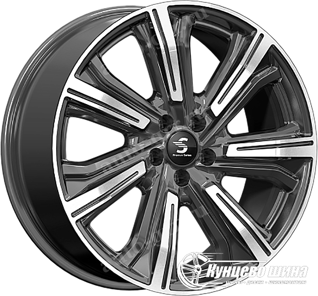 Цвет Diamond Black Gris. 