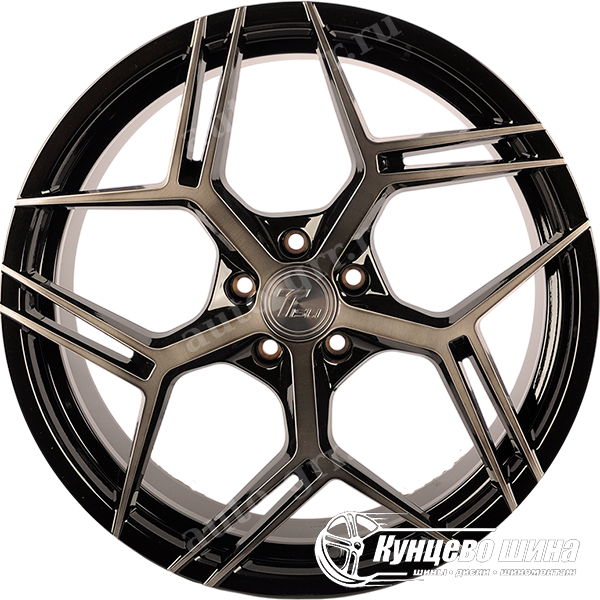 Gloss Black Brush With Dark Tint. 