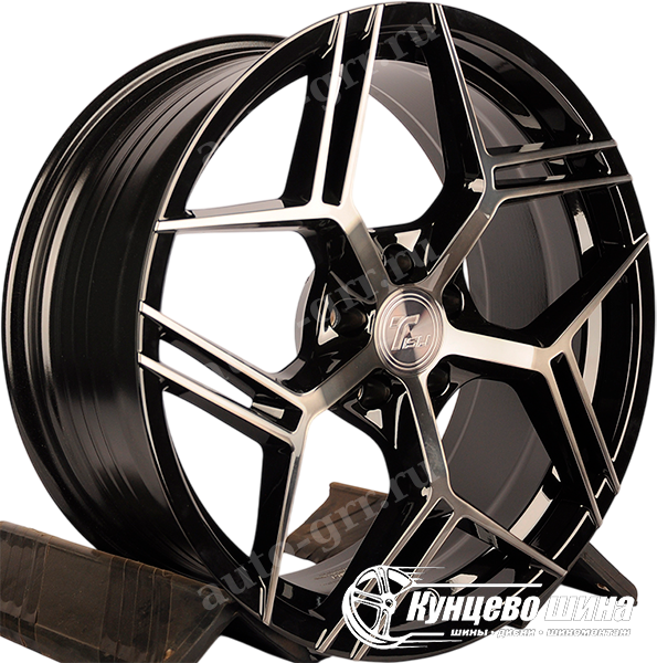 Gloss Black Brush With Dark Tint. 